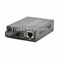 10/100TX RJ45 port Singlemode fiber media Converter