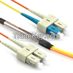 SC MM to SC SM duplex optic patch cord mode condition patch cords