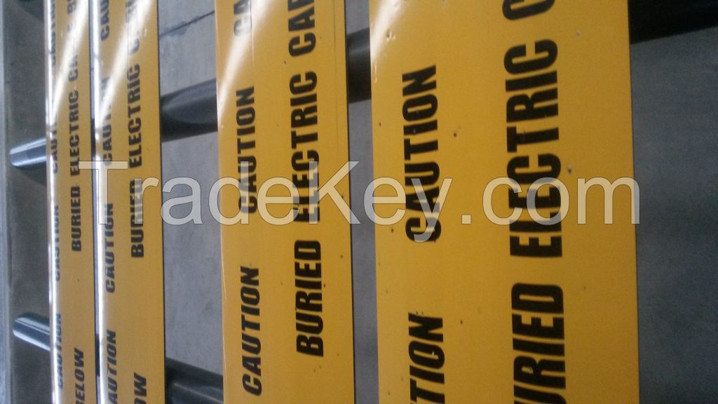 PE protection warning plates