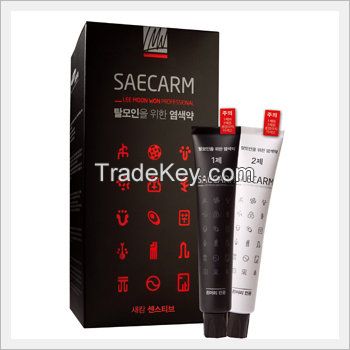 LMW Korea SAECARM SENSITIVE - 80ml x 2. KOREAN NATURAL HAIR COLOR