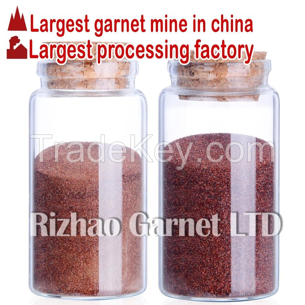 High quality garnet abrasive for sand blasting and water jet cutting