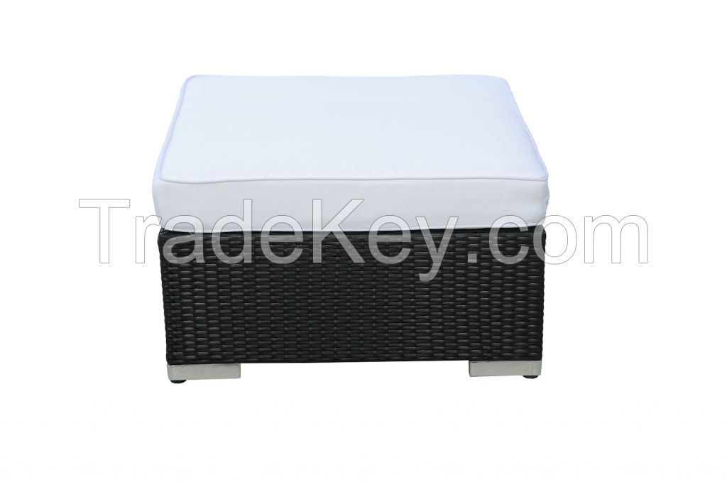 Rattan Ottoman