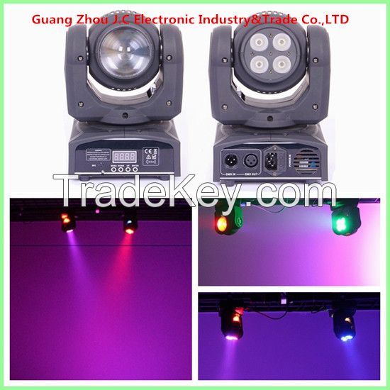 Double faced mini led moving head for stage disco dj nightclub