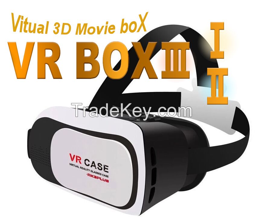 VR box 3, Virtual 3D Movies Box 3, VR Case 3, Mobile Movies box, VR Box 3