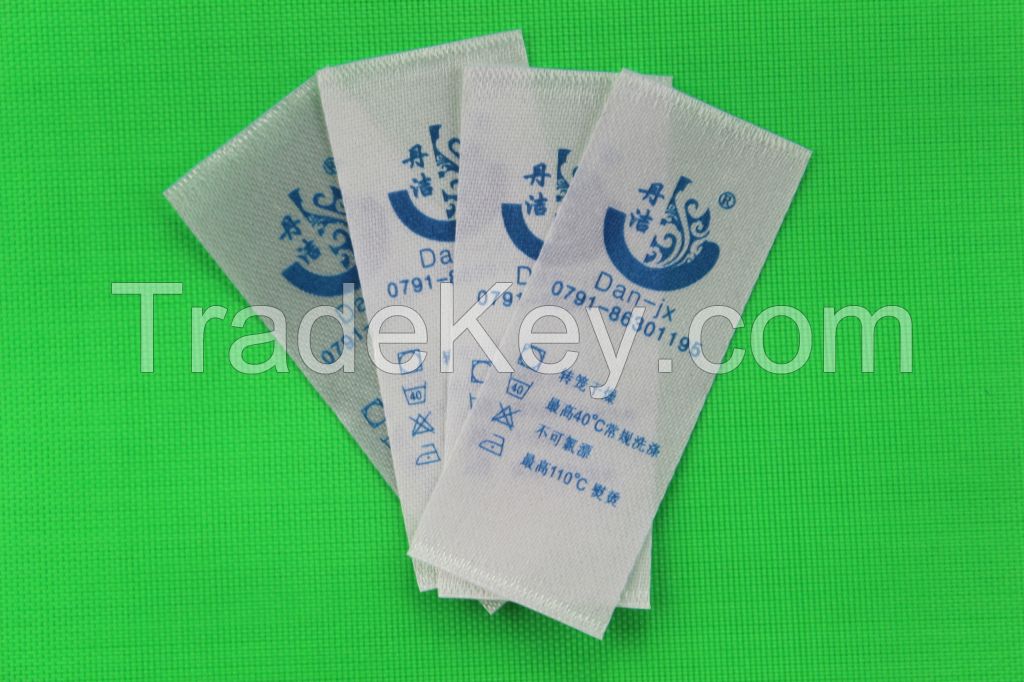 Garment washing care label, clothing washing label suppliers