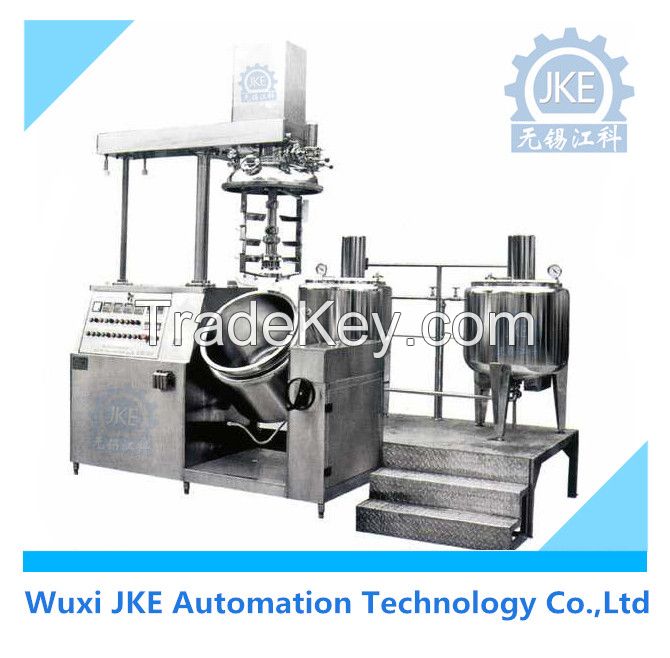 High Shear Chemical Vacuum Emulsifying Homogenizer Industrial Sauce/Margarine Making Equipment