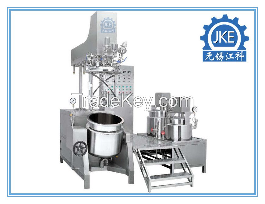 Vacuum Whitening Cream Emulsifying Machine