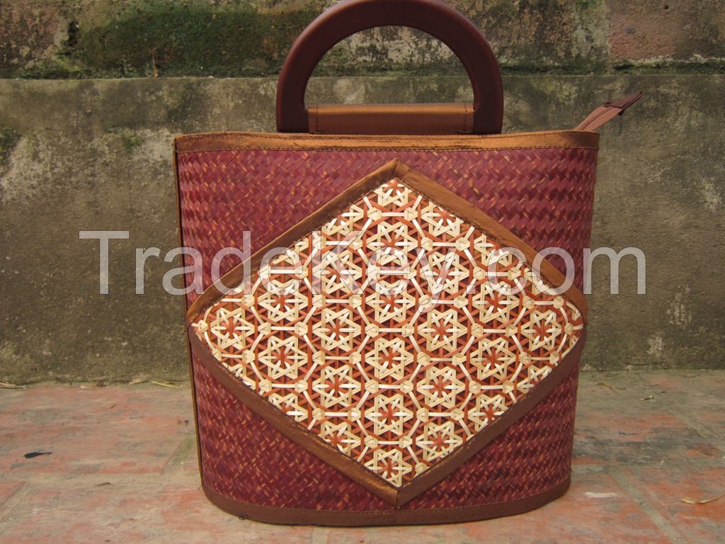 Vietnamese bamboo handbag