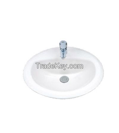 White Ceramic Basin