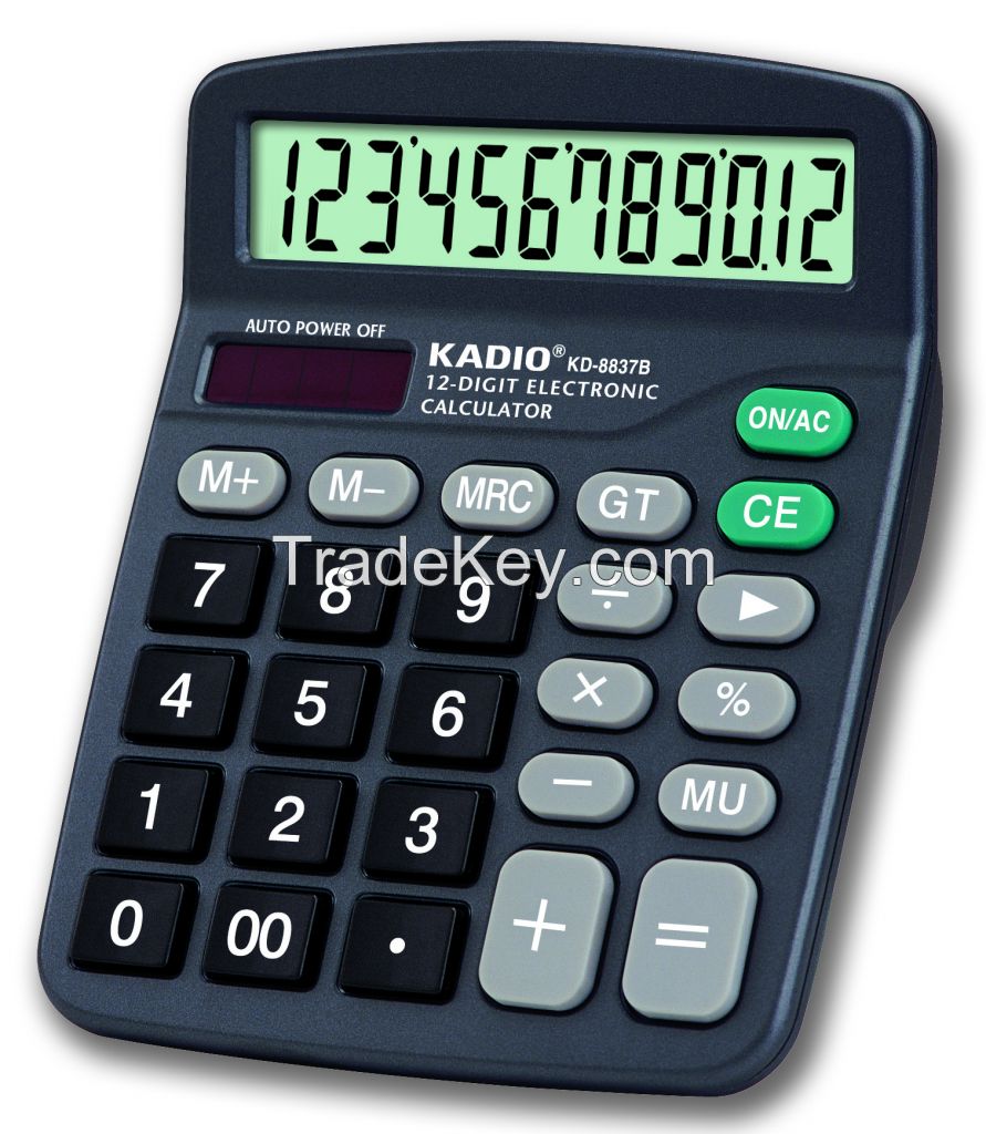 12 Digit Desktop Calculator KD-8837B