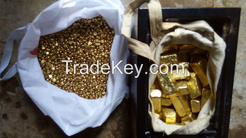 Gold Bars and Nuggets For Sale