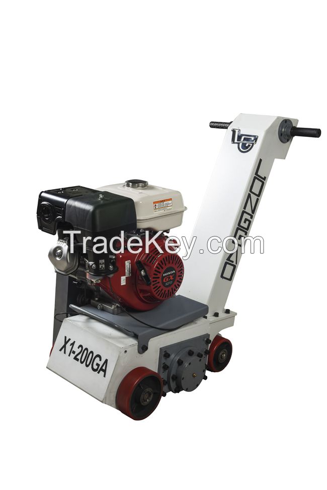 Concrete and Asphalt Scarifier Machine for Construction with Honda Gx270 9HP and Gear Box (X1-200GA)