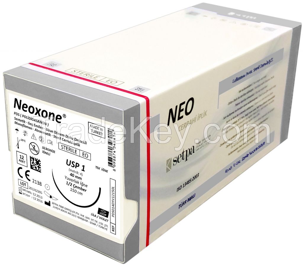 High Quality Polydioxanone (PDS/PDO) Sutures from Turkey