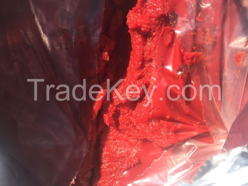 tomato paste 38-38% brix cold break 2016 crop