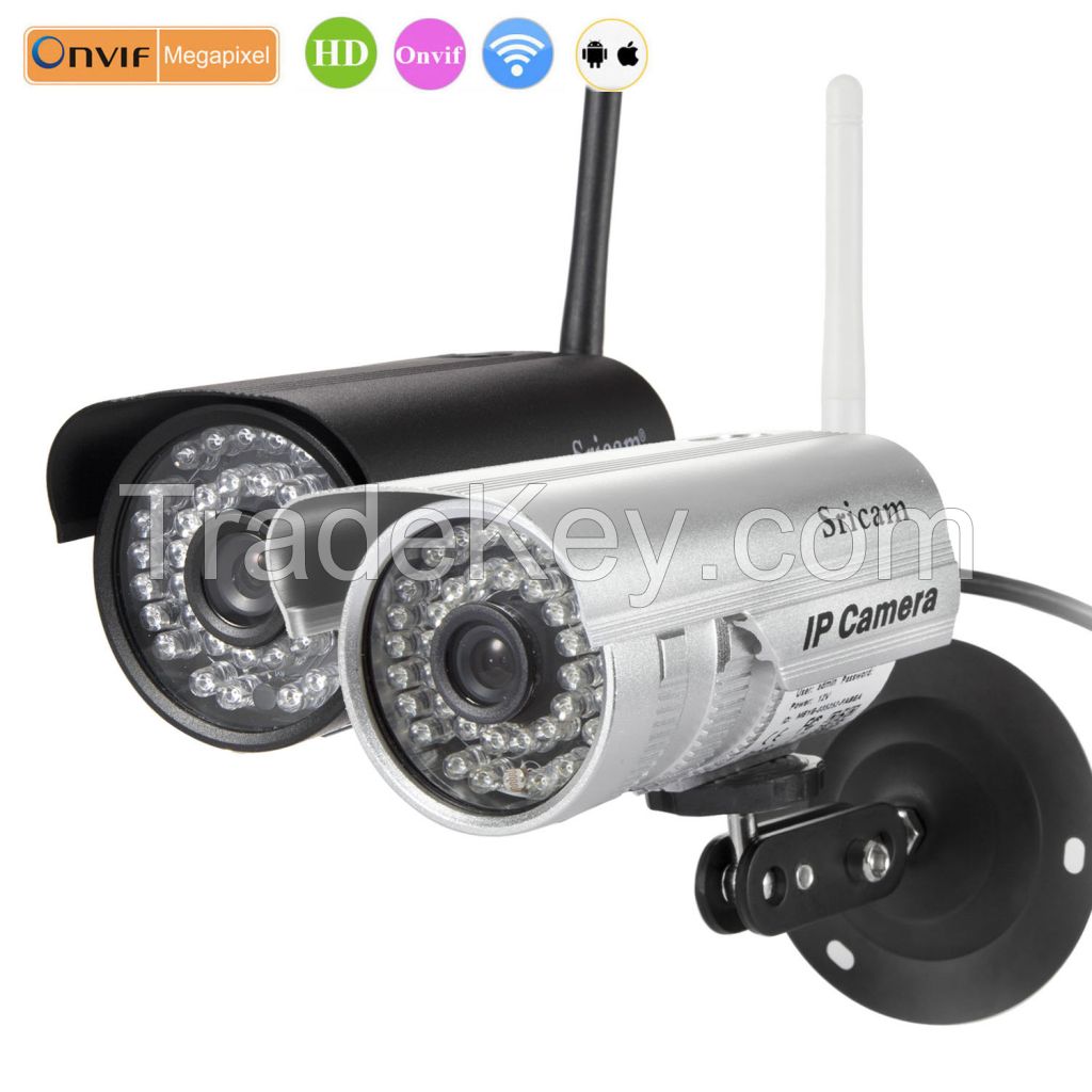 Sricam waterproof bullet 720P HD Wireless IP camera outdoorSP013