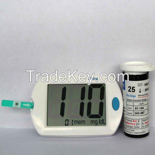 large screen hot sale Glucoleader Extra blood glucose meter