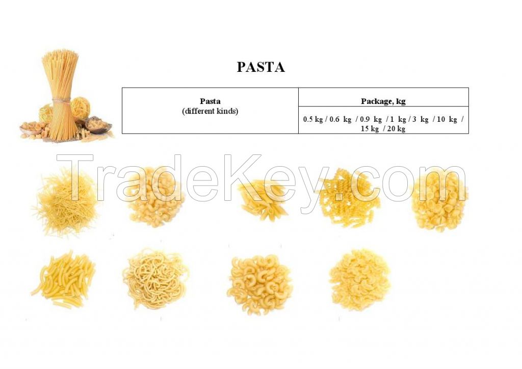 Pasta for sale