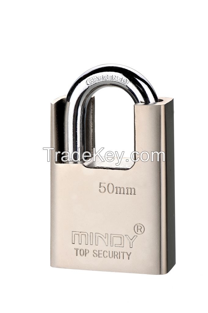 MINDY BF2 cast iron square half wrapped beam atom padlock