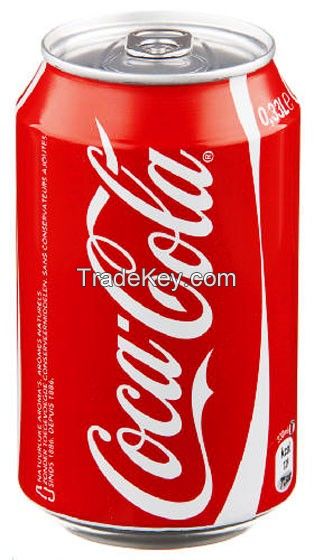 Coca Cola 330ml and other soft drinks