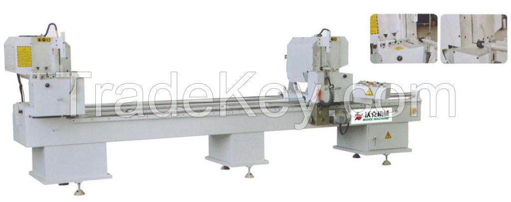 Aluminum Window Door Two-Head Cutting Machine, Milling Maching