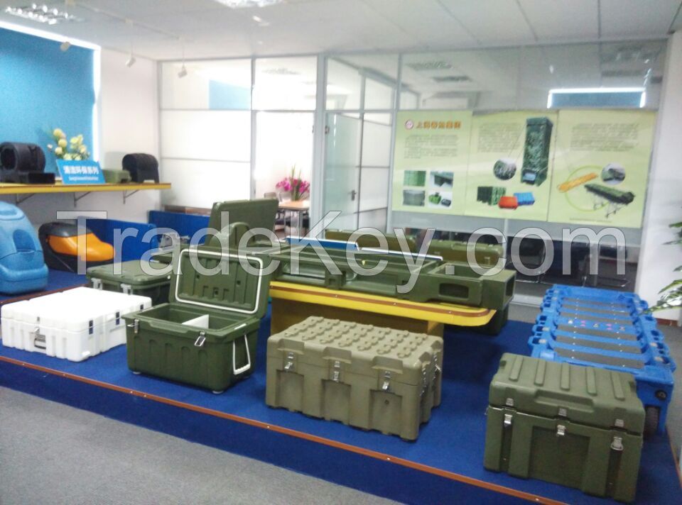 OEM Aluminium Casting Mould for Plastic Military Transport Storage Boxes