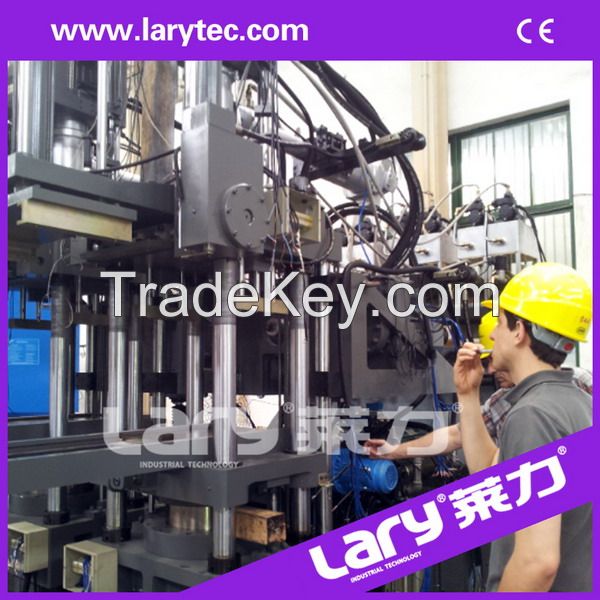 Automatic Rubber Shoe Sole Injection Moulding Machine LRS165 CE Certificated Rubber Shoe Sole Making Machine