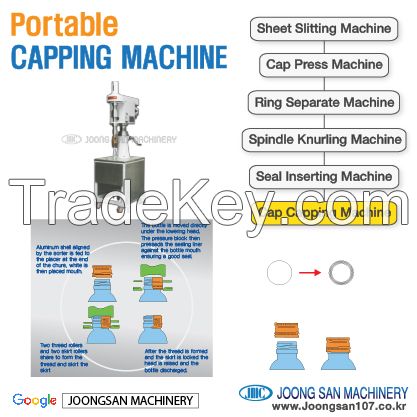 Sell Aluminum cap capping machine