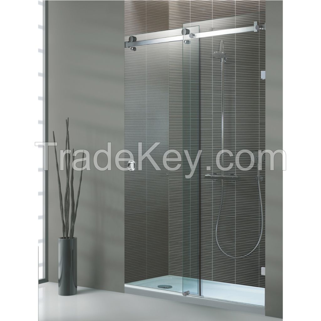 Stainless Steel Sliding Shower Door System