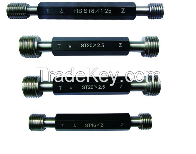 China made high precision hardware tool screw threaded plug gauges