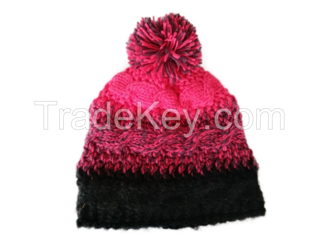 handmade women knitted Hat