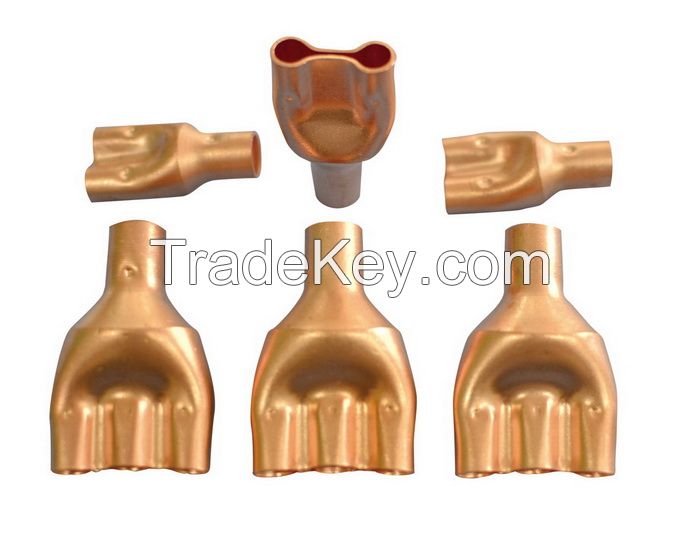 Copper Y  Fittings for Air conditioner