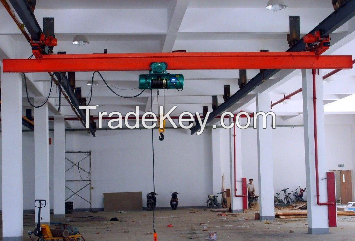 5 ton single girder overhead travelling crane