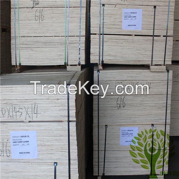 Packing grade poplar LVL