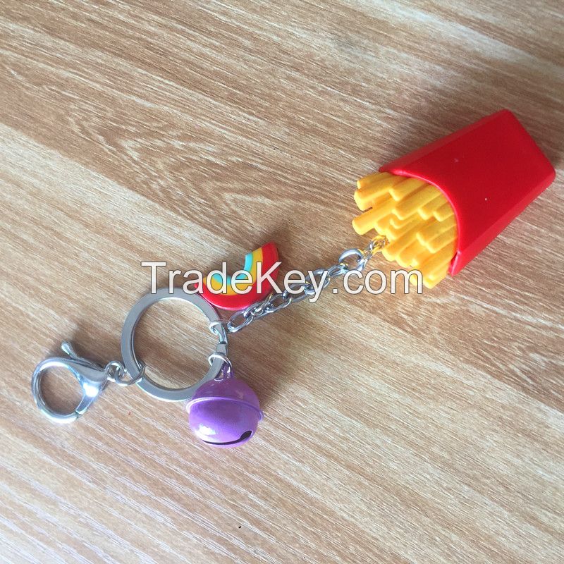 ABS key chain with small bell