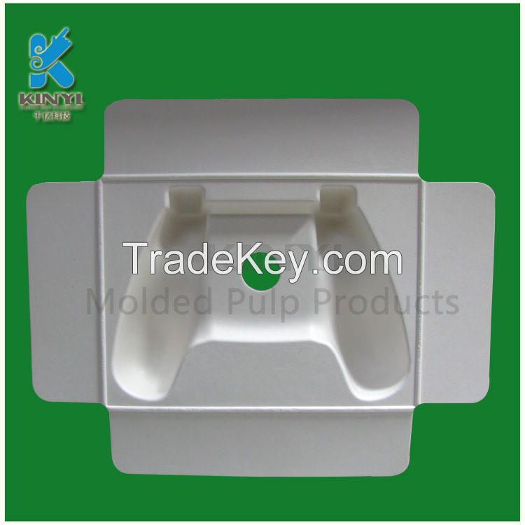 Environmental biodegradable electronic packaing tray, packaging box