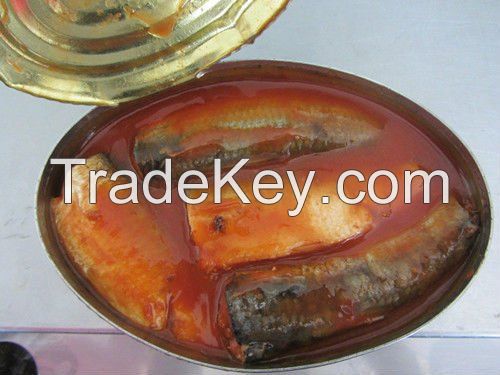 Canned sardines in oil/brine/tomato sauce