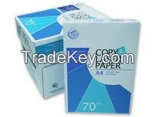 Copier Paper 70gsm, 80gsm.