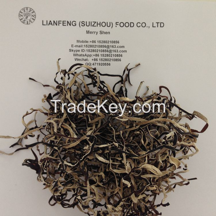 Edible Dried White Back Black Fungus Mushroom Slice