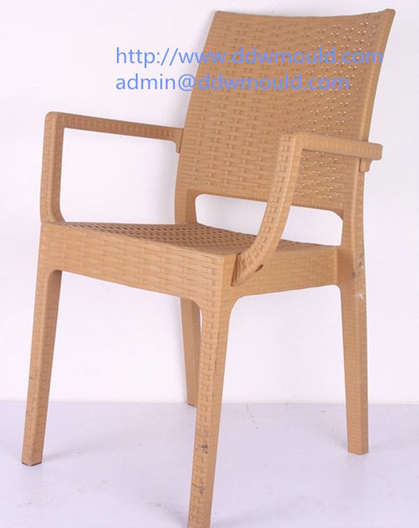 DDW Rattan Plastic Chair Mold Injection Plastic Rattan Chair Mold