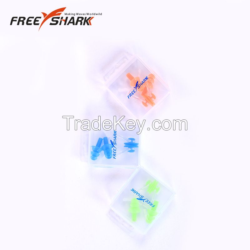 Swimming accessories-silicone ear plug and nose clap equipment