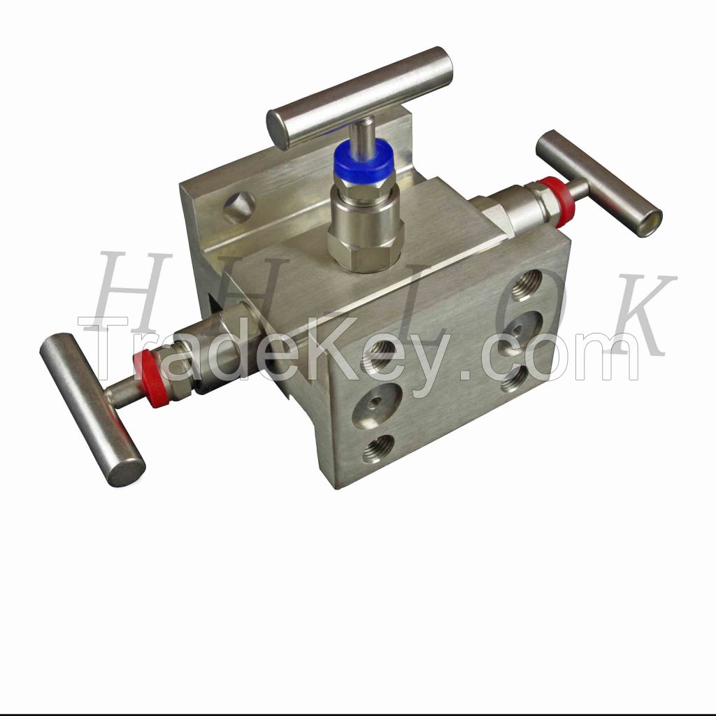 stainless steel 3 way manifold valve