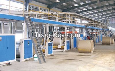 Sell corrugated cardboard production line