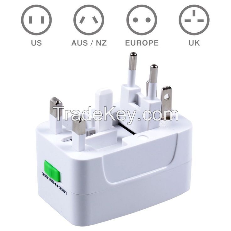 Worlwide travel adapter US/EU/UK/AU