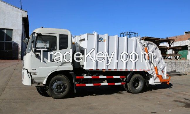 3T exquisite cheap dump compression garbage truck