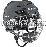 CCM Senior Resistance 100 Ice Hockey Helmet Combo