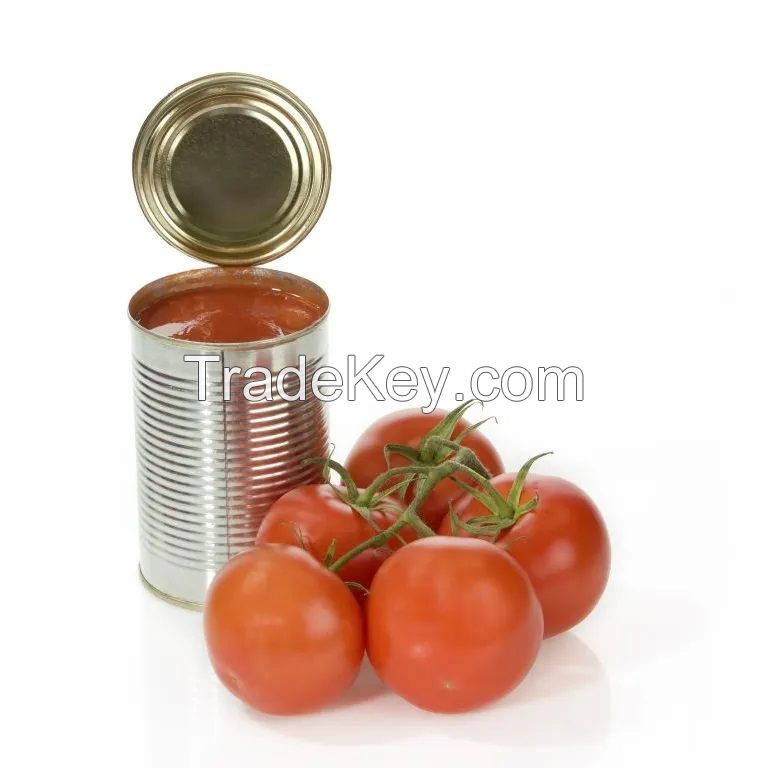 Canned tomato paste