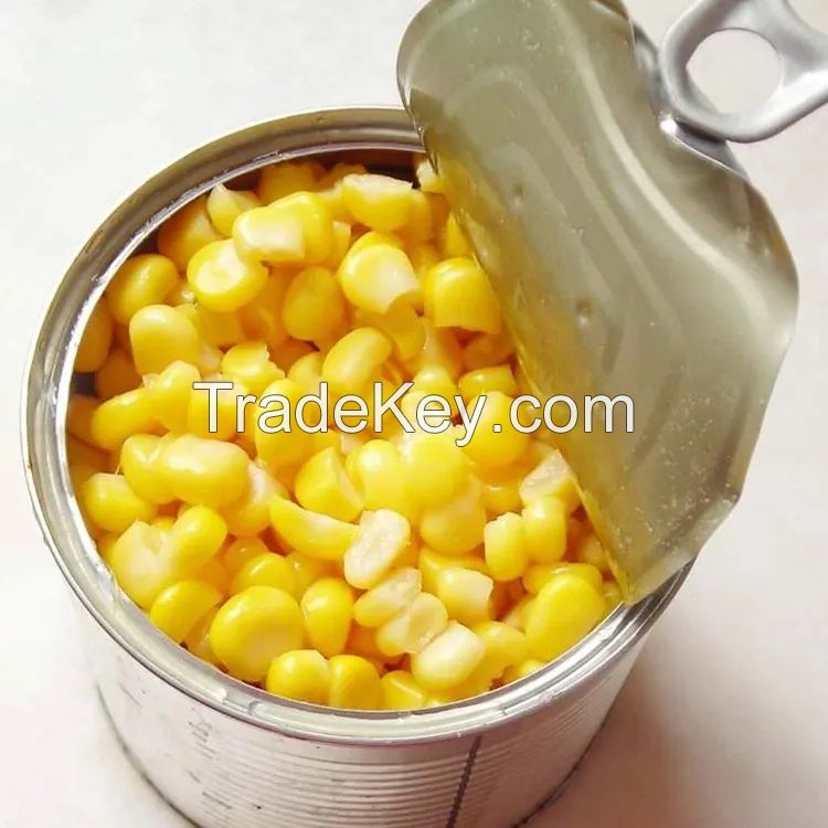 Canned sweet corn