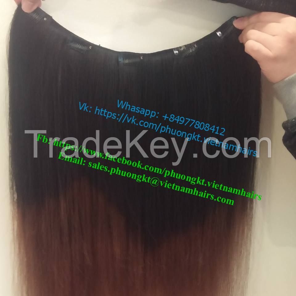 MOST POPULAR Clip-in hairs very thin, strong and silky