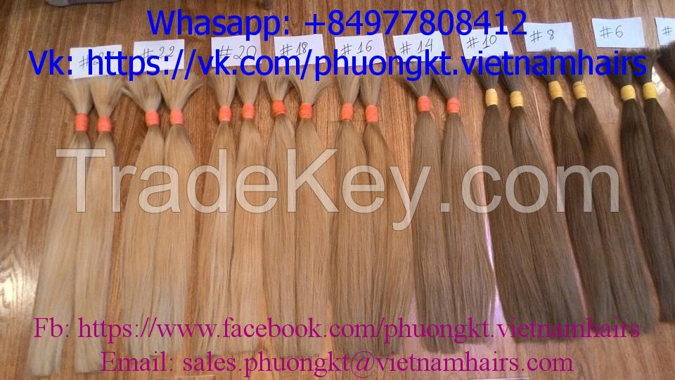 Raw hairs BULK hairs Color 100% like customer request.