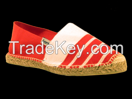 SPART Bicoloured Striped Espadrilles Shoes for Men